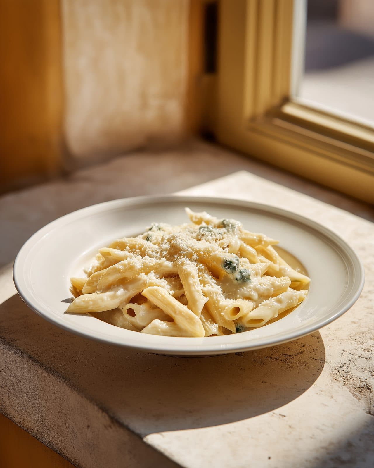 Penne ai quattro formaggi